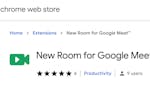 New Room for Google Meet image