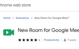 New Room for Google Meet media 2