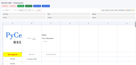 PyCells Tables & A4 PDF creator gallery image