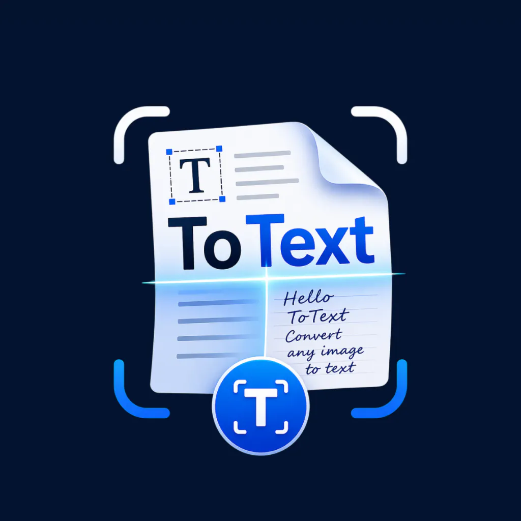 ToText - Image to Text OCR logo