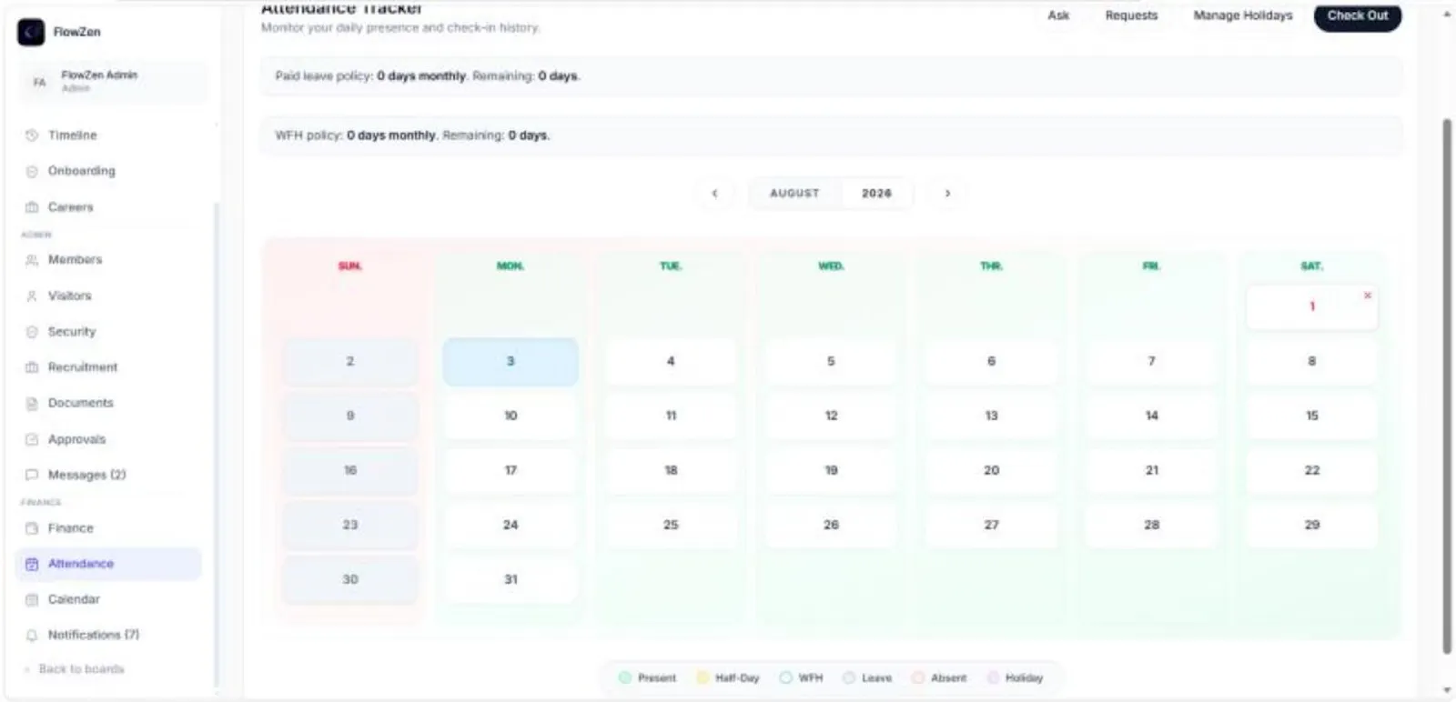 FlowZen screenshot 2