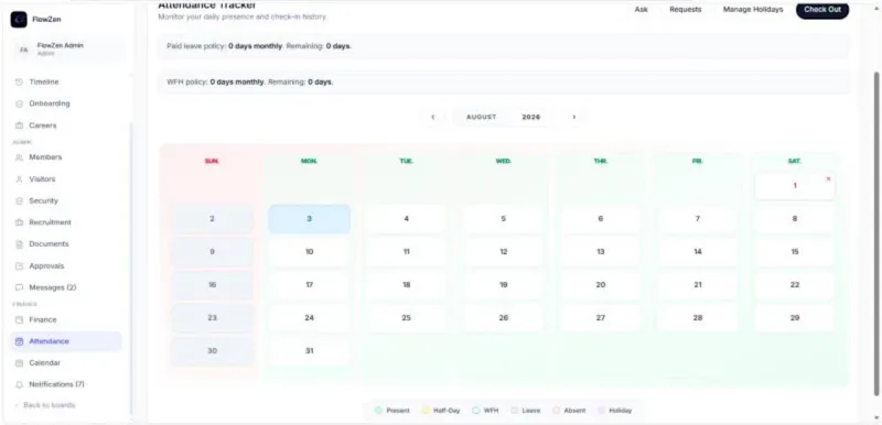 FlowZen screenshot 2