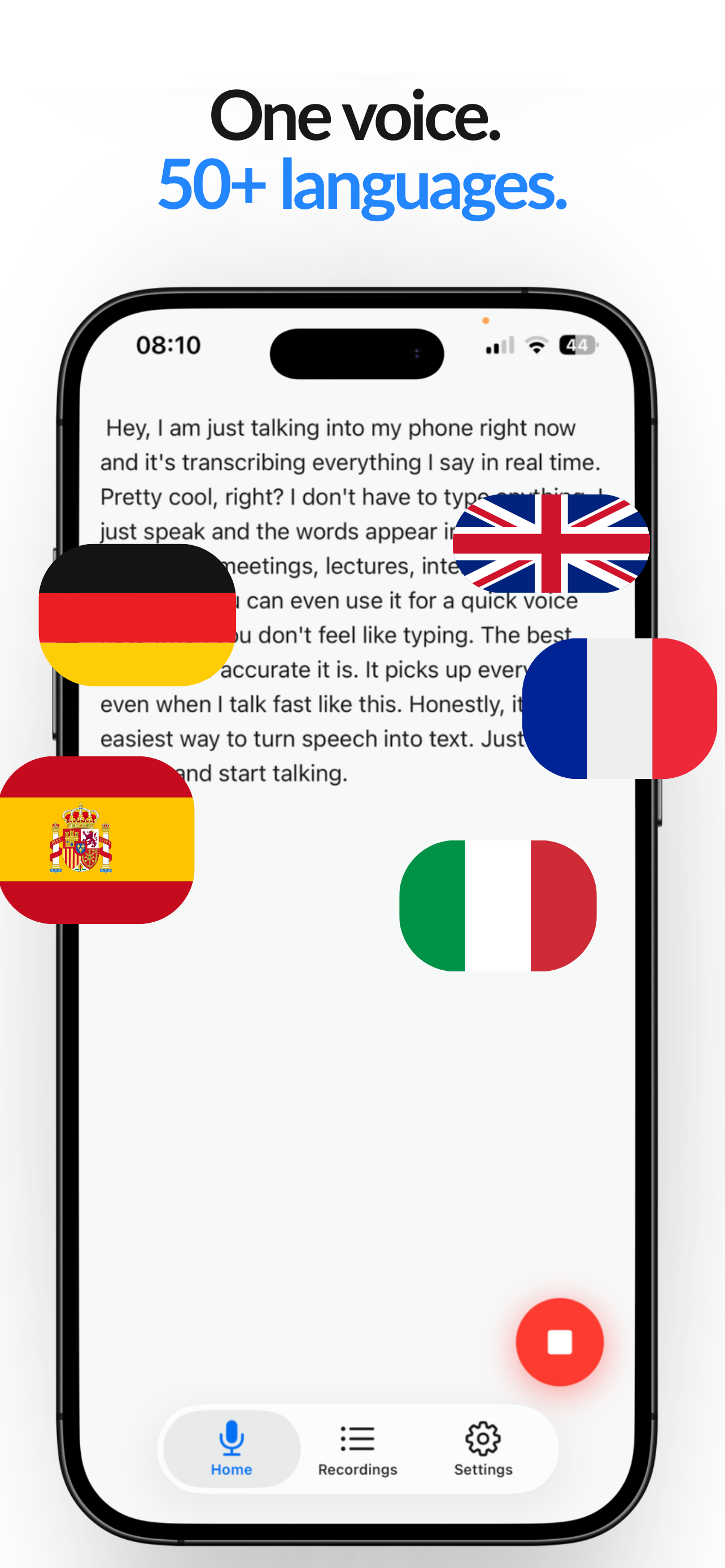 Voice Notes to Text - SotiTalk gallery image