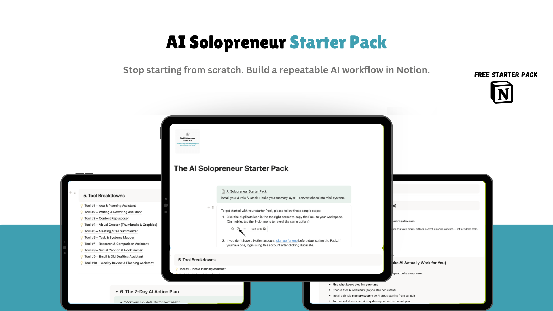 AI Solopreneur Starter Pack gallery image