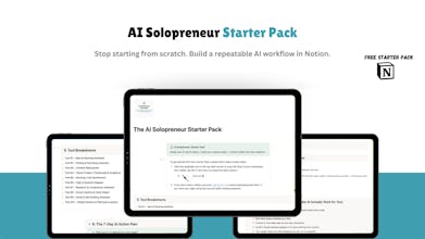 AI Solopreneur Starter Pack gallery image