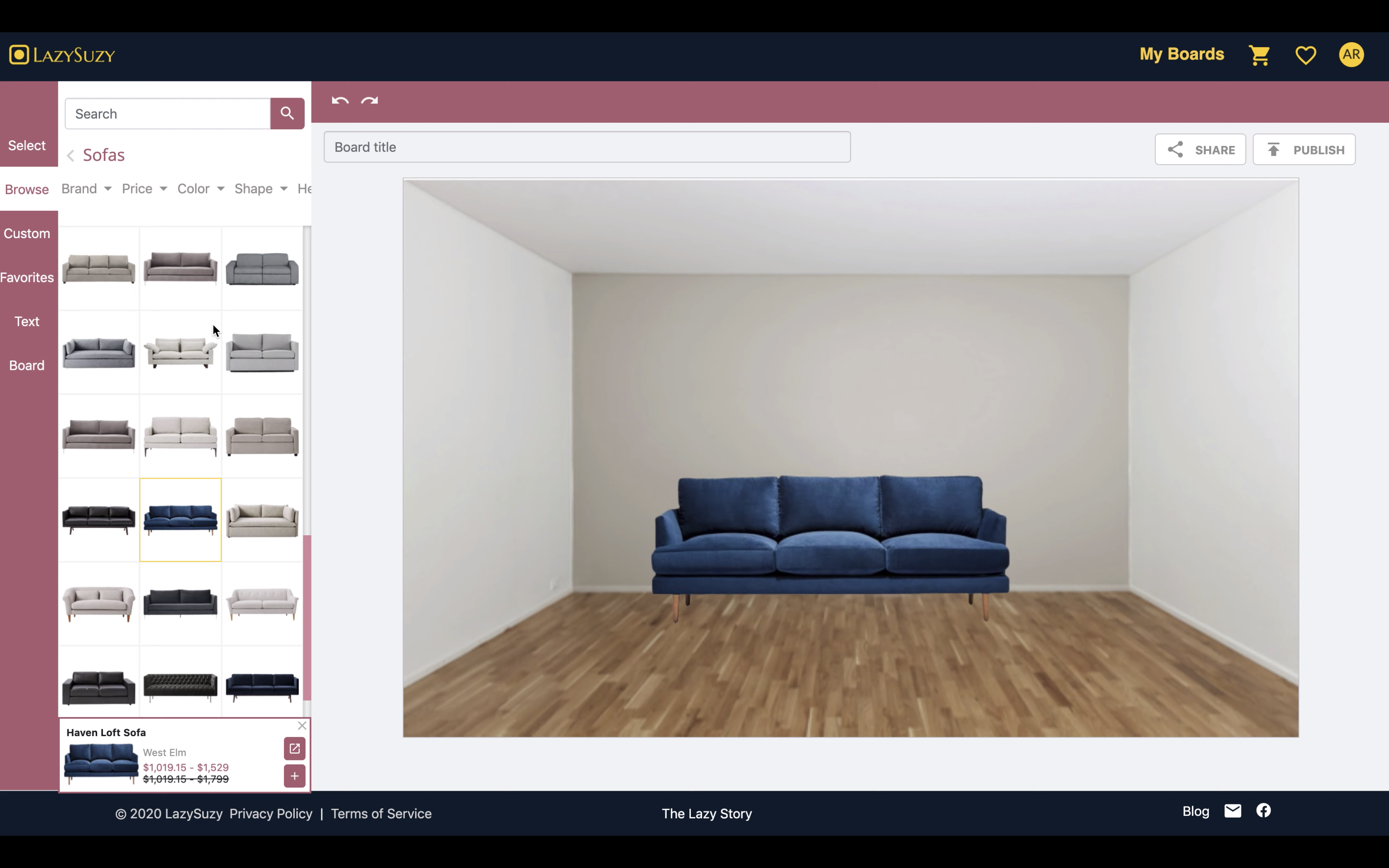 LazySuzy Design Boards gallery image