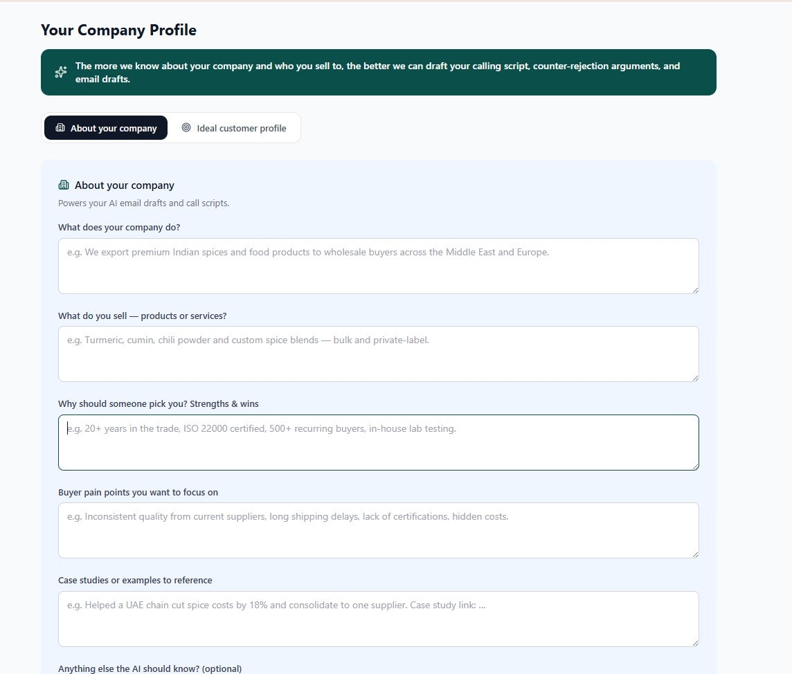outbound solution for small teams gallery image