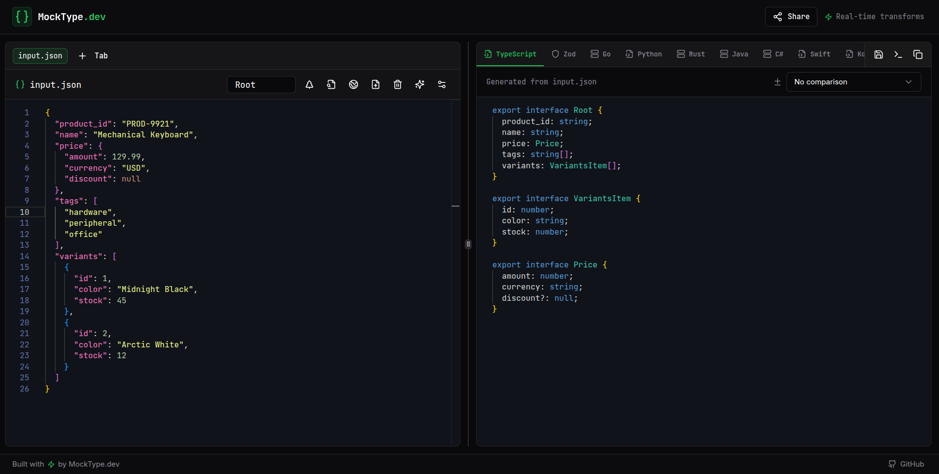 MockType.dev  gallery image