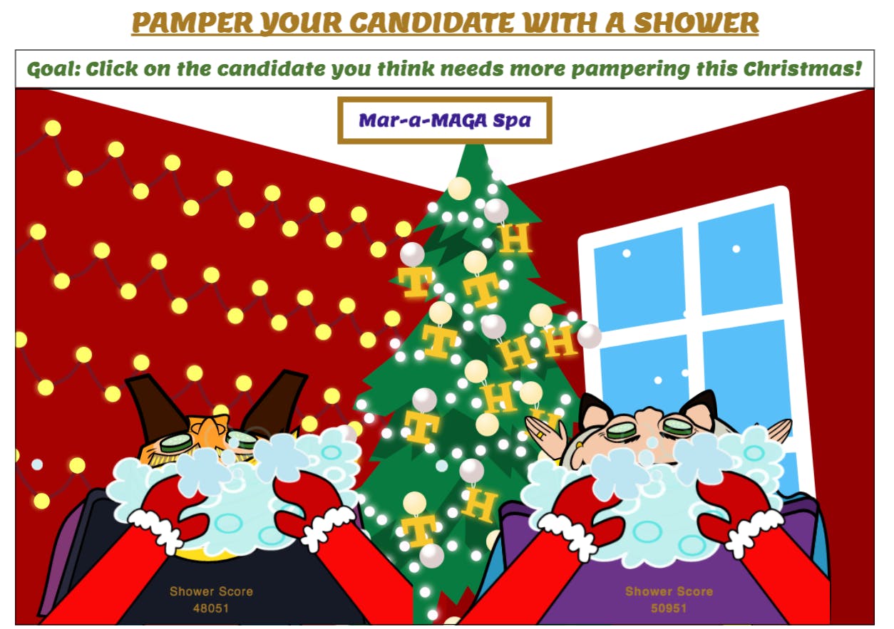 Pamper your Candidate with a shower media 2