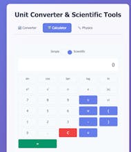 Unit Converter & Scientific Tools gallery image