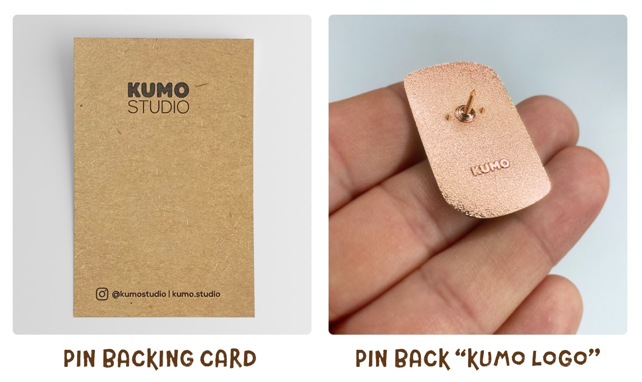 Kumo JAPAN Enamel Pins gallery image
