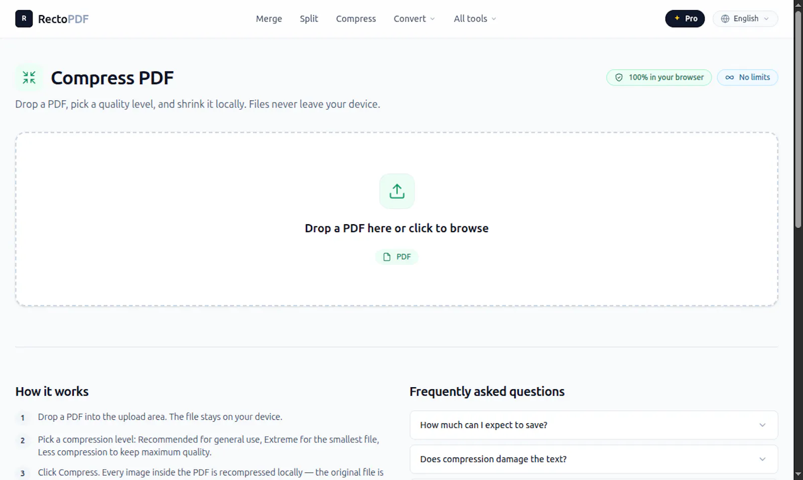 RectoPDF screenshot 2