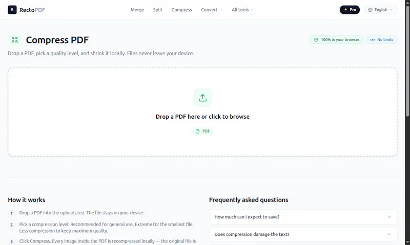 RectoPDF screenshot 2