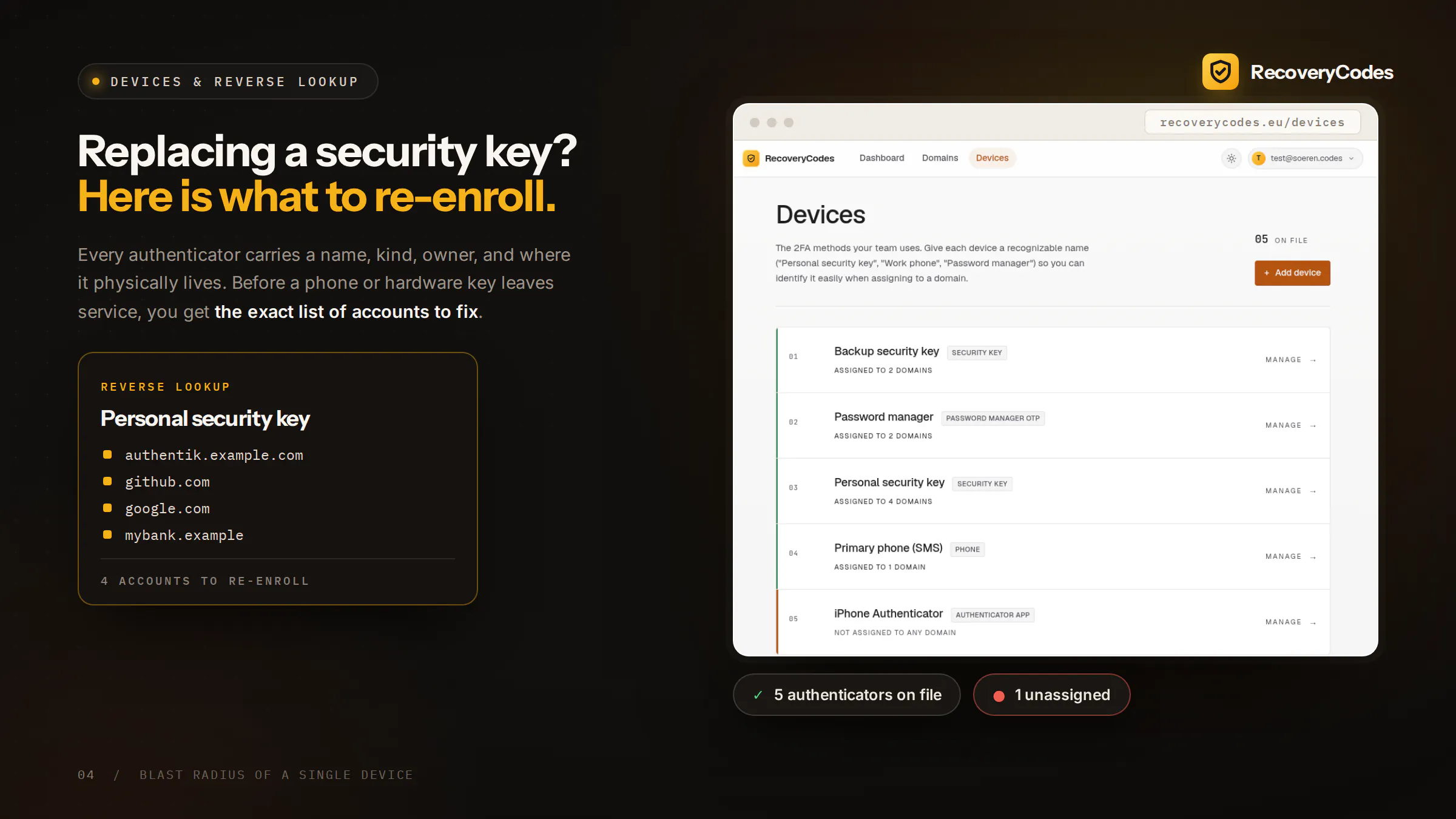 RecoveryCodes gallery image