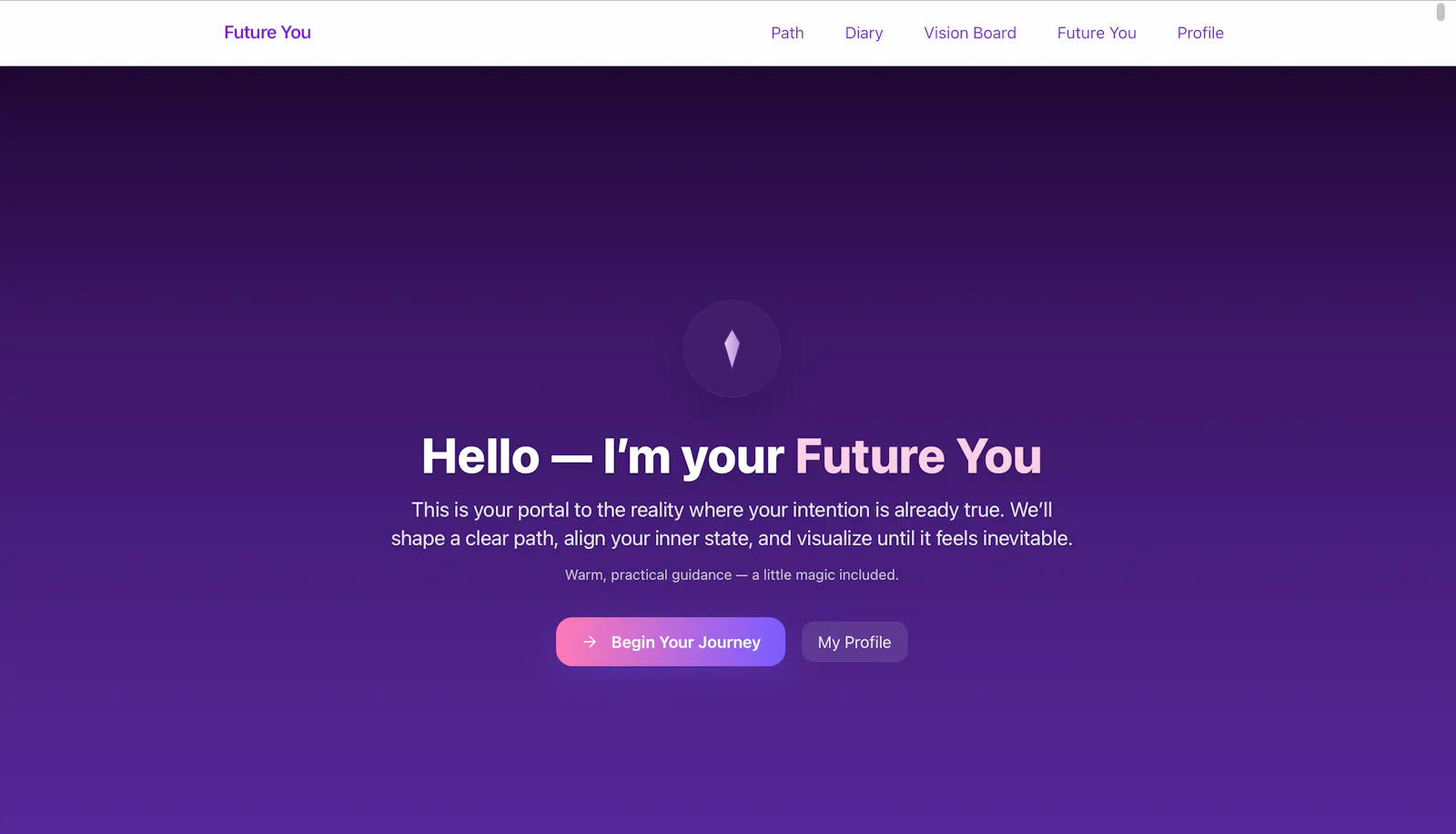 The futureself screenshot 2