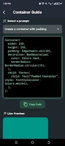 FlutterCoderドラッグアンドドロップUIビルダーアプリ - ドラッグアンドドロップUIビルダーでフラッターアプリをより速く構築するメディア3