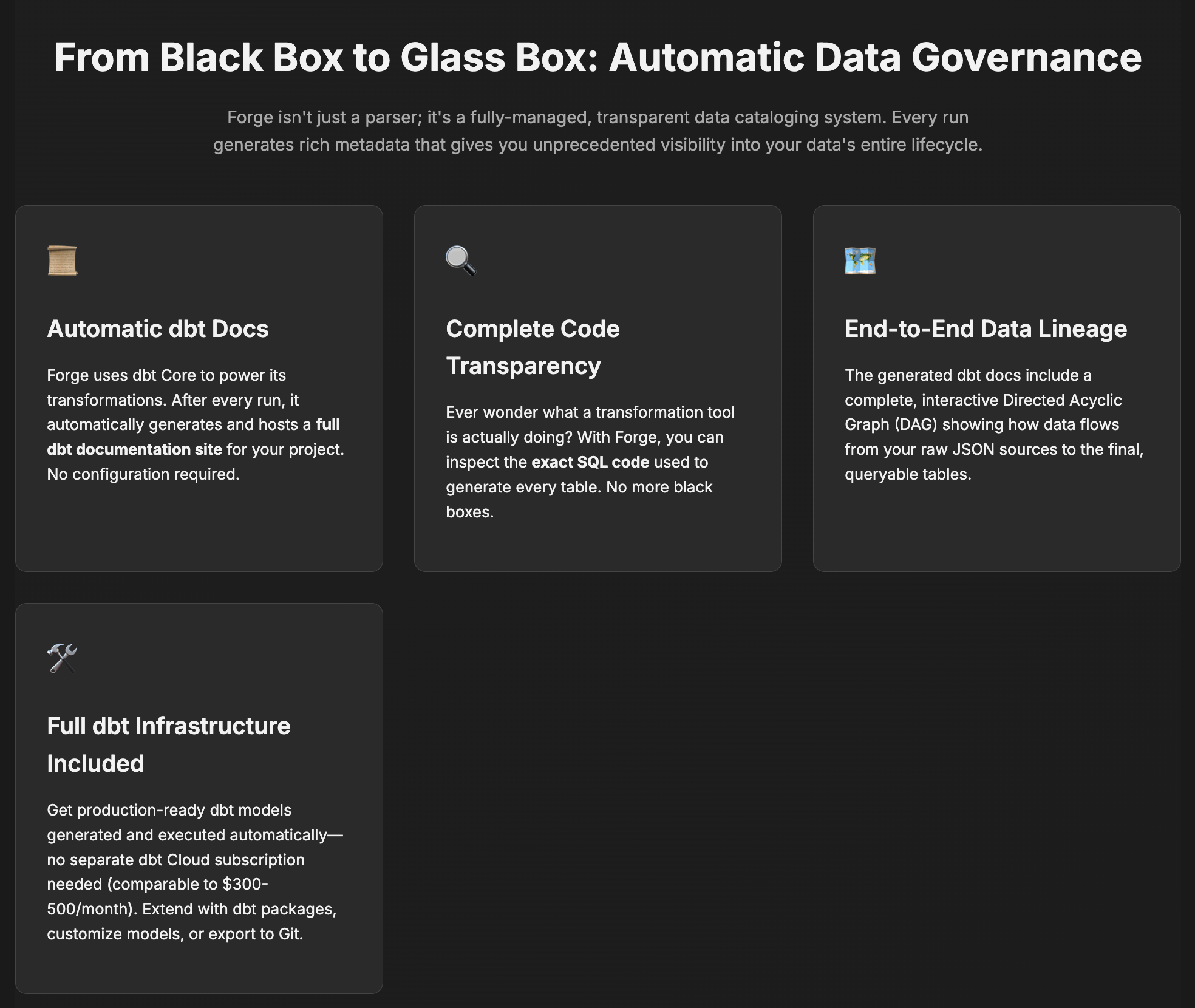 Forge Launch!   - Screenshot 4 showing product features and functionality