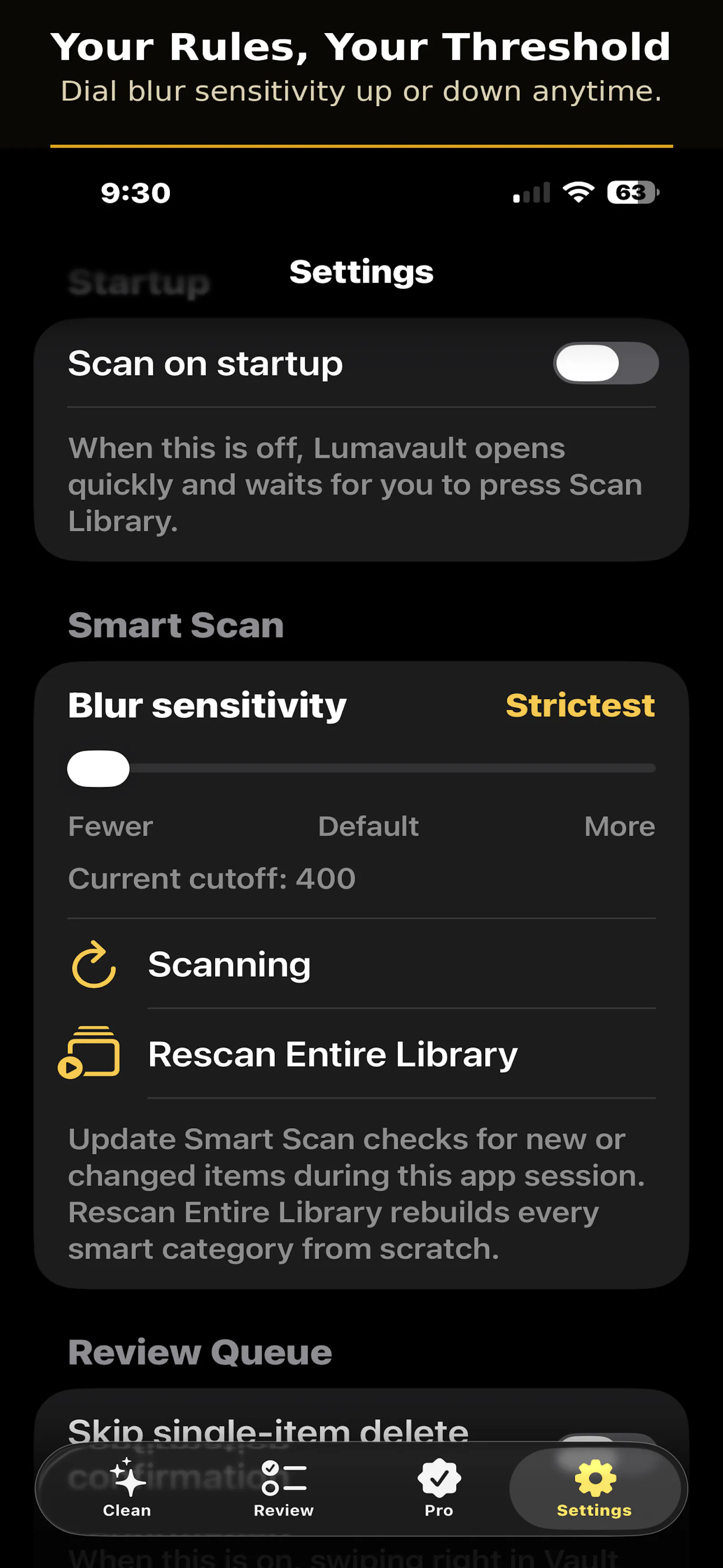 Lumavault - Private photo cleanup screenshot 2