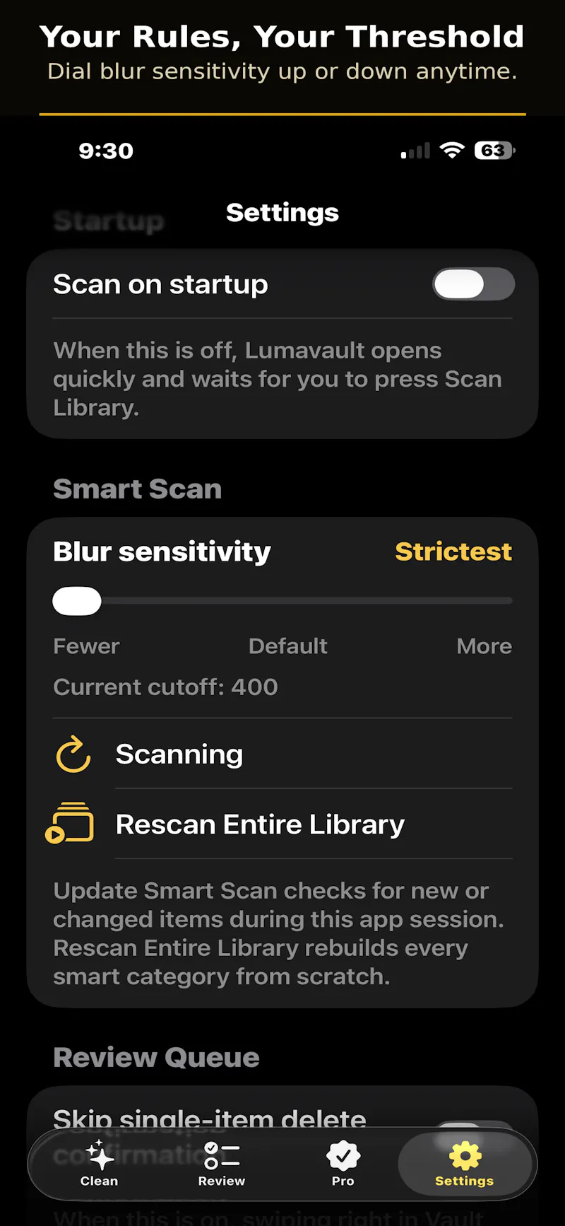 Lumavault - Private photo cleanup screenshot 2