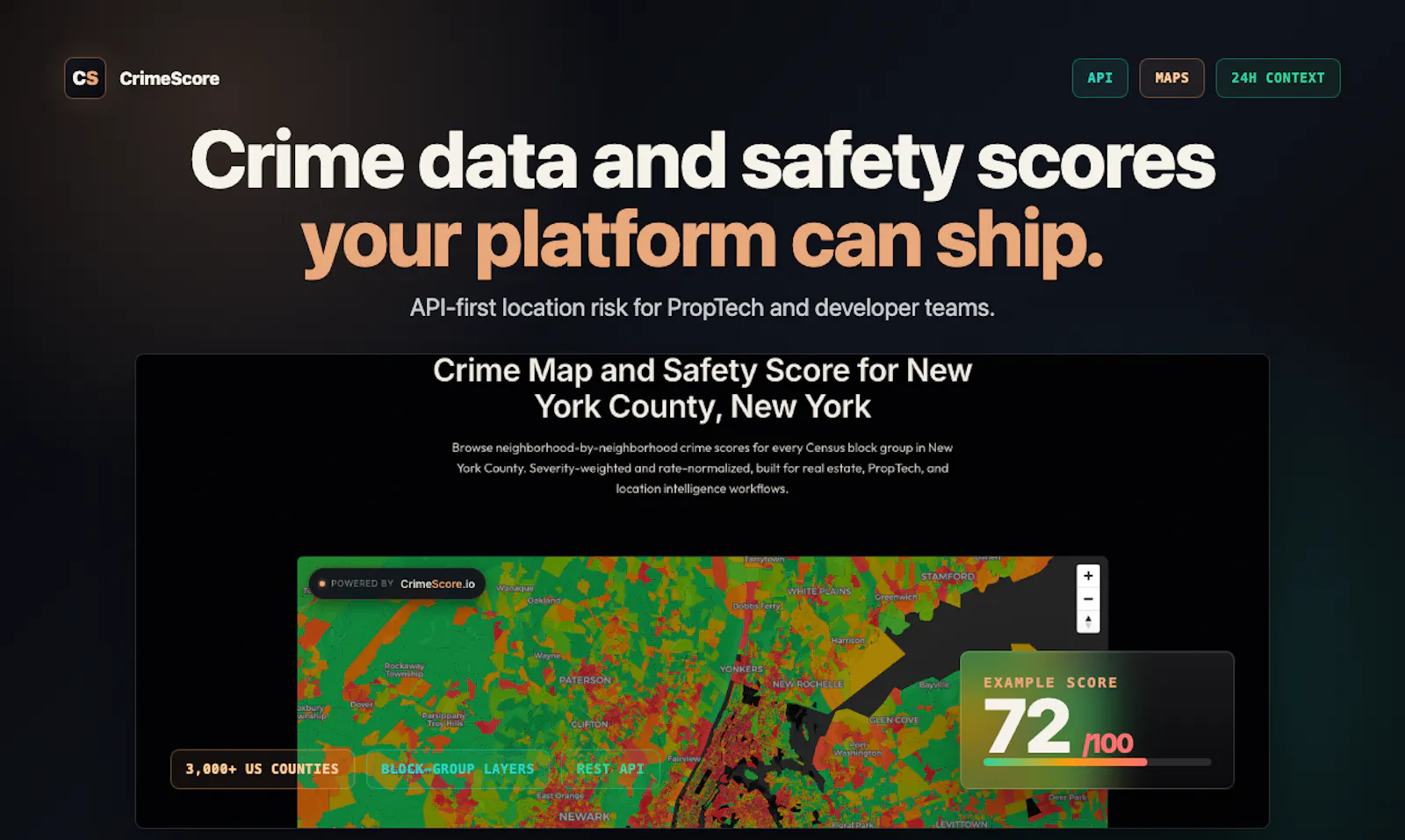 CrimeScore screenshot 1
