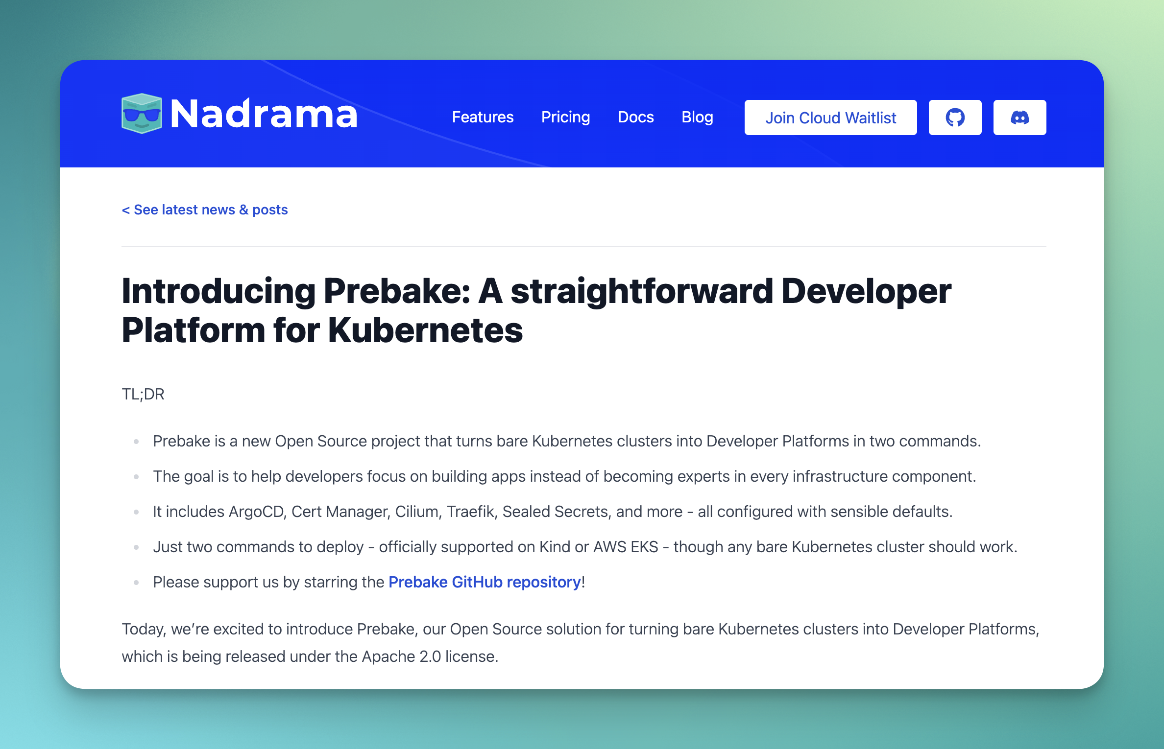 Prebake - Screenshot 2 preview