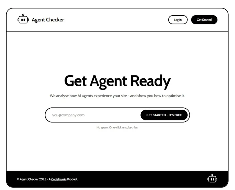 Agent Checker screenshot 1