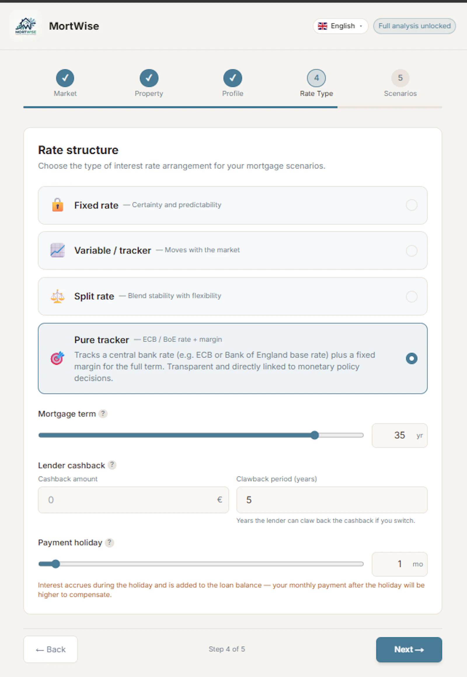 MortWise screenshot 3