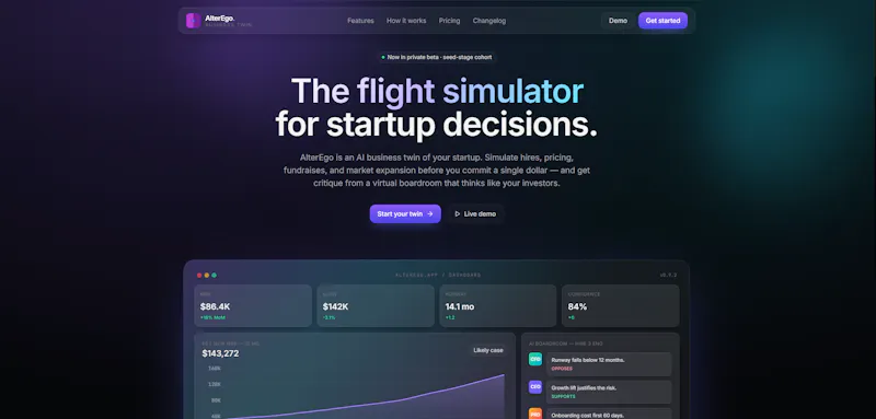 AlterEgo screenshot 1