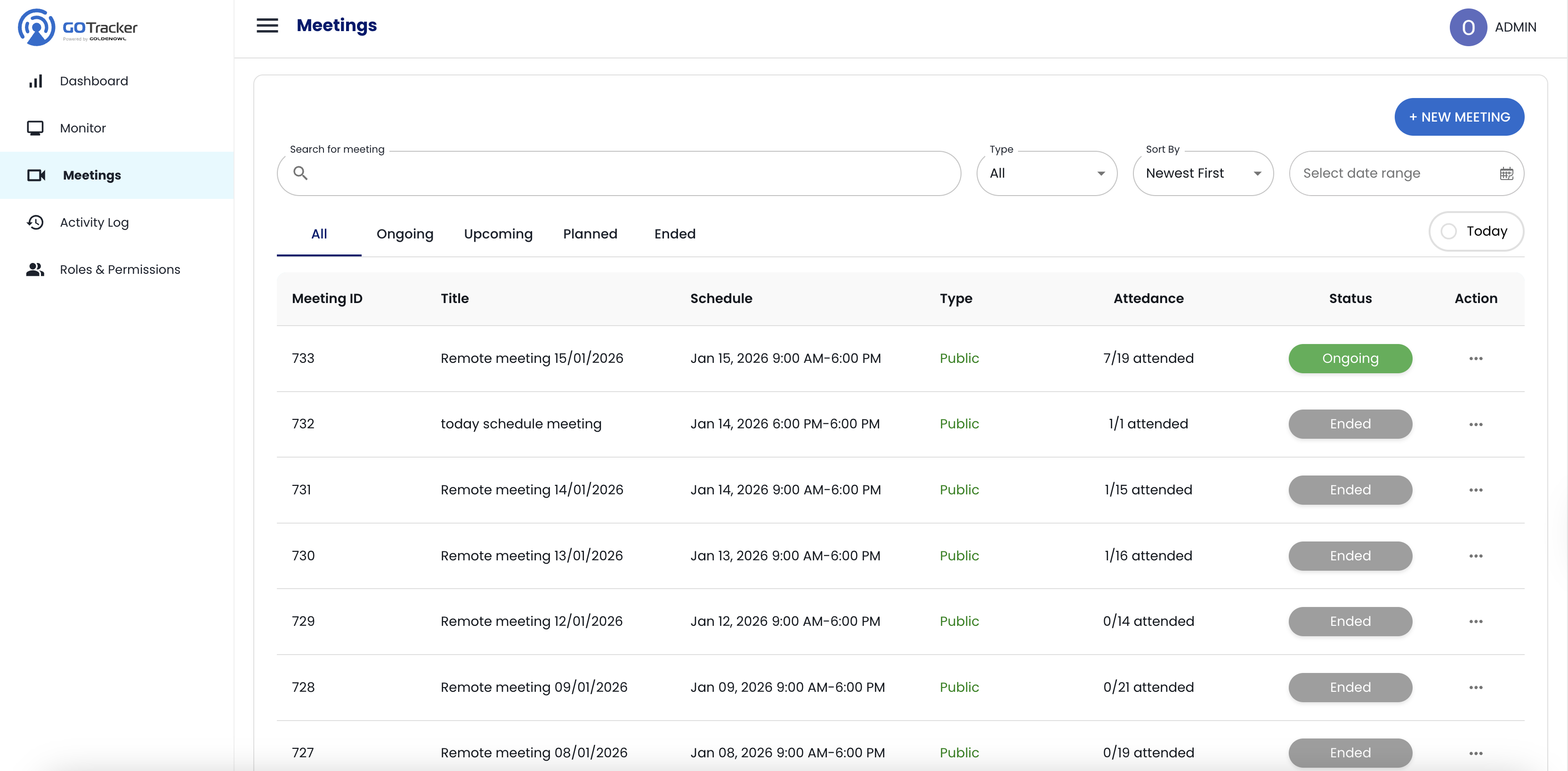 GoTracker - Screenshot 3 showing product features and functionality
