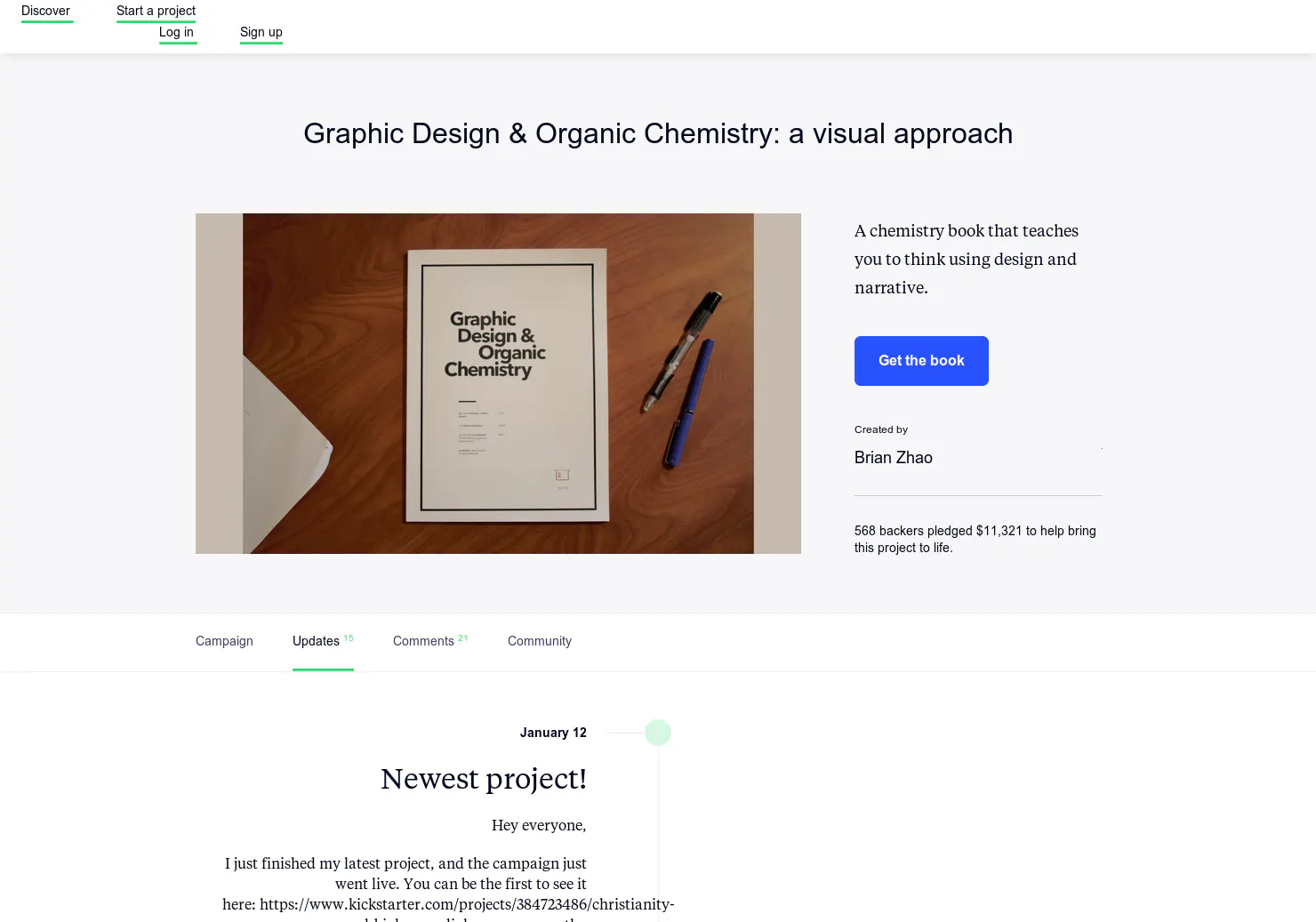 Graphic Design and OChem