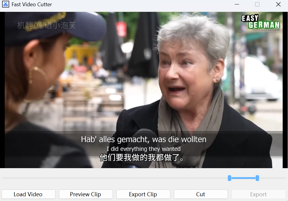 FastCutter - Main product screenshot demonstrating key features and user interface