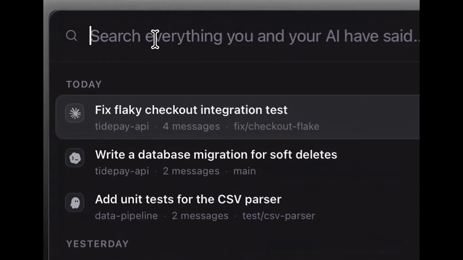 Inventory screenshot 1 (video preview)