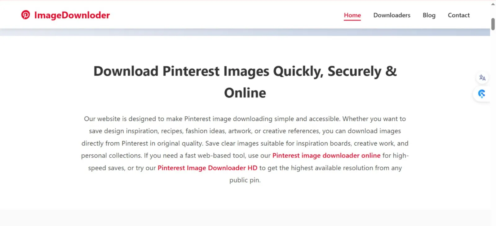 Pinterest Image Downloader gallery image