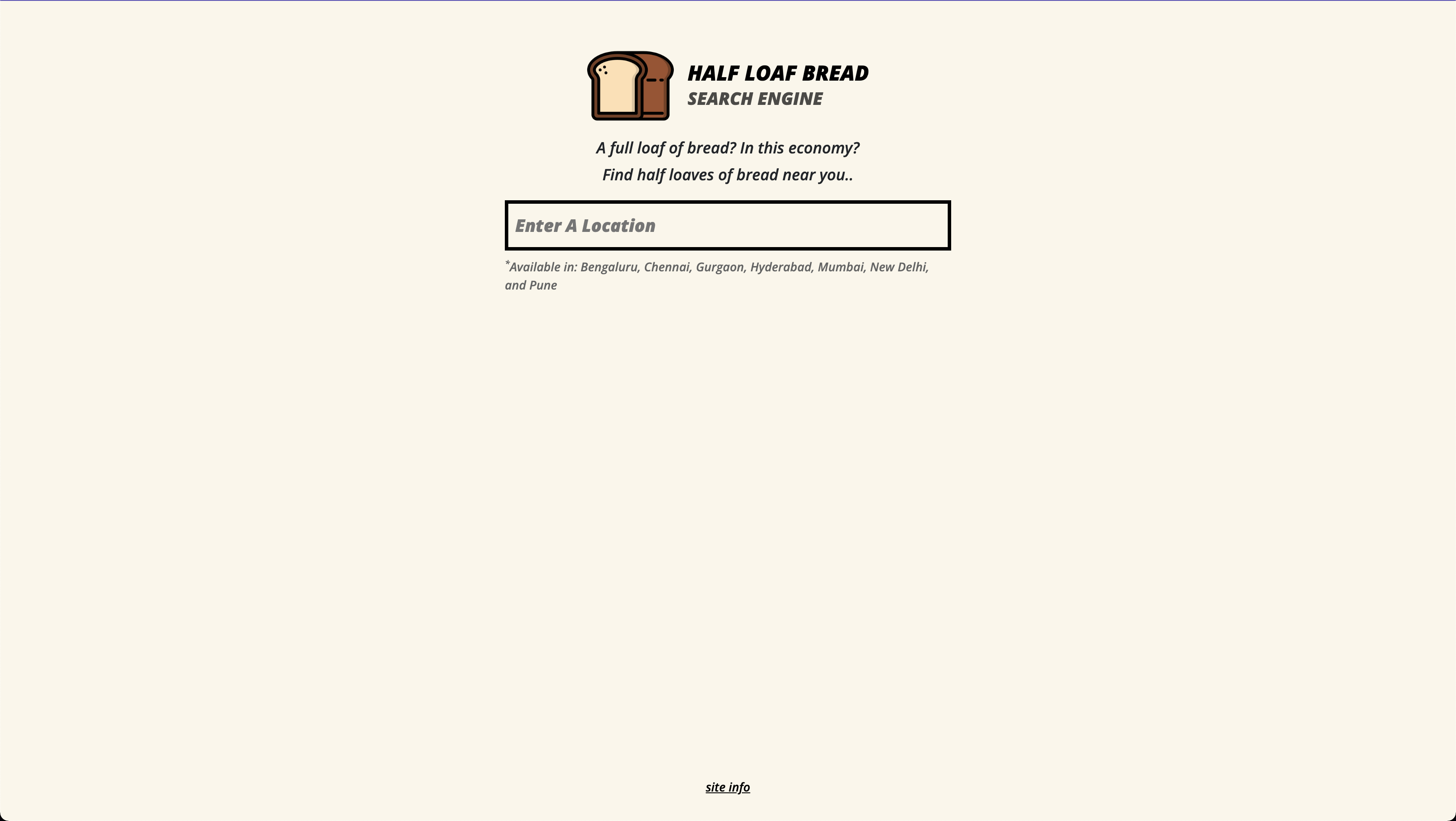 Half Loaf Bread Search Engine gallery image