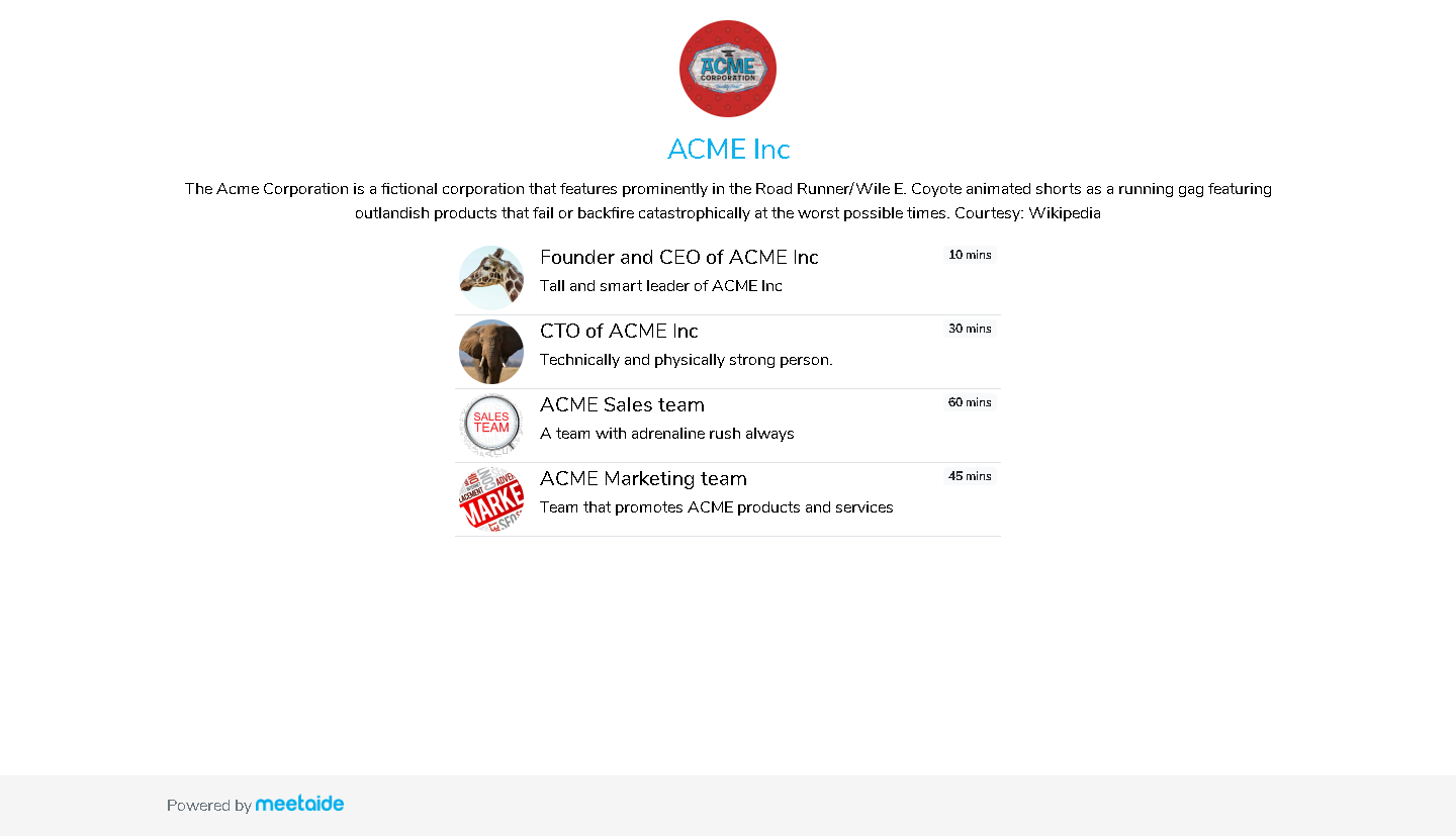 Meetaide gallery image