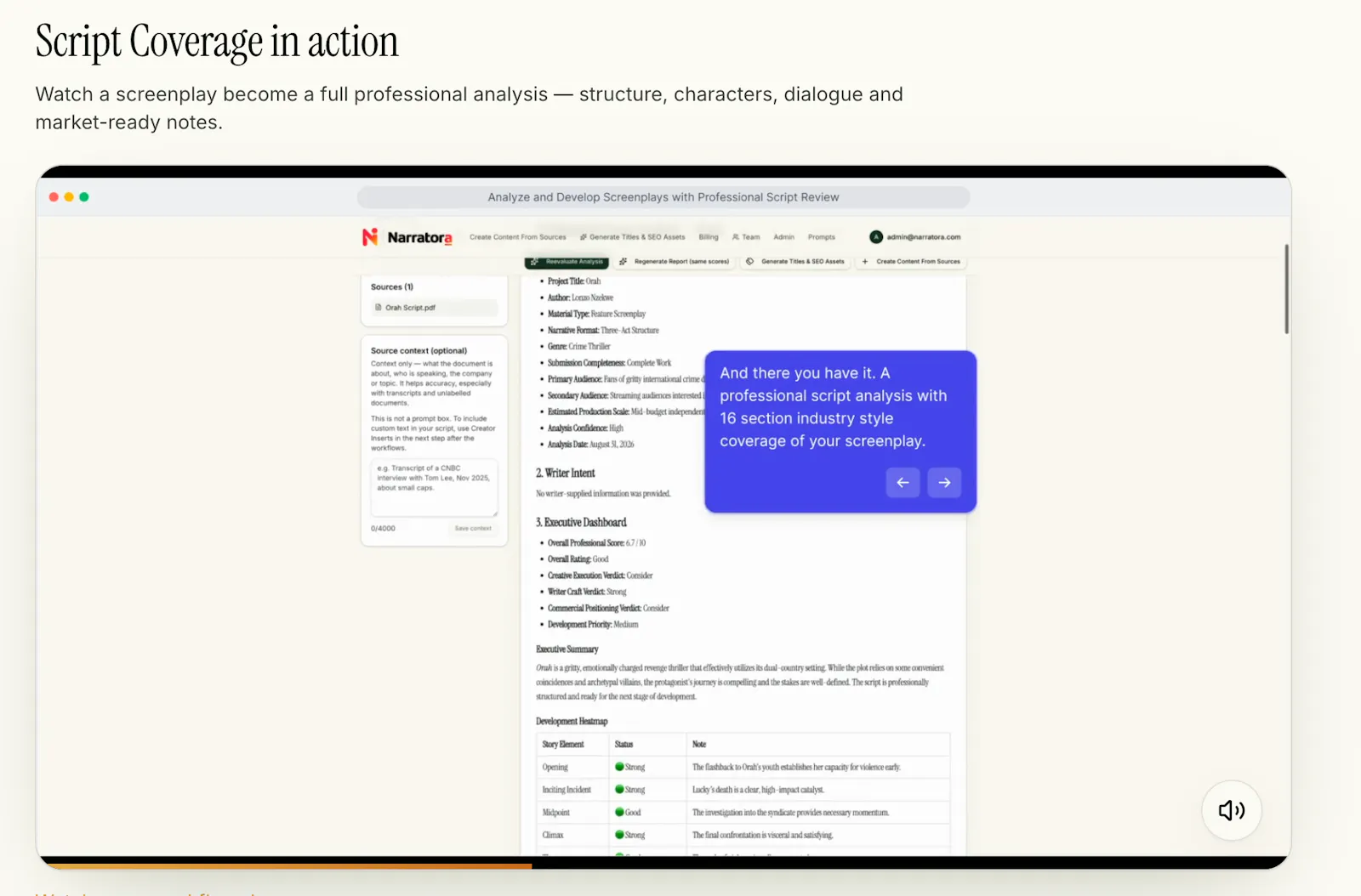 Narratora screenshot 9