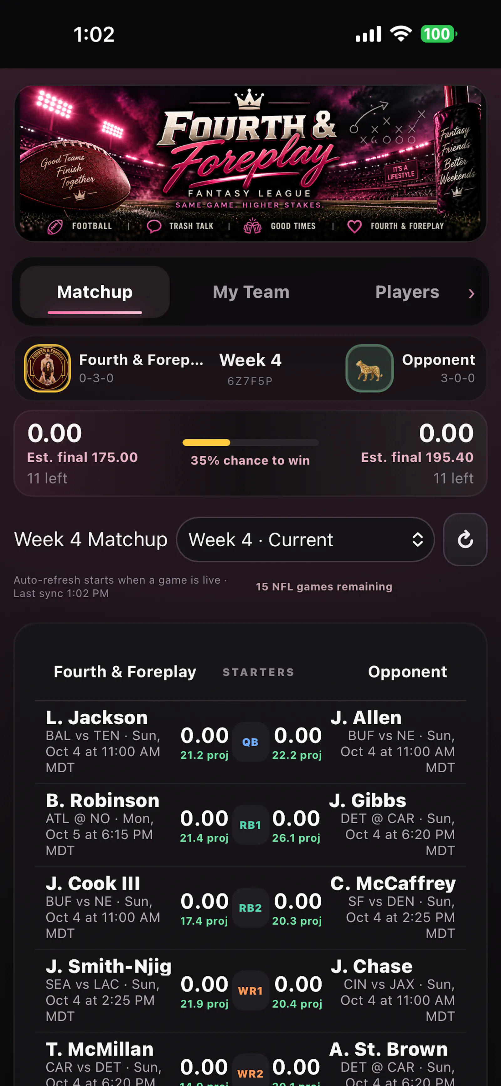 4th & 4play screenshot 2
