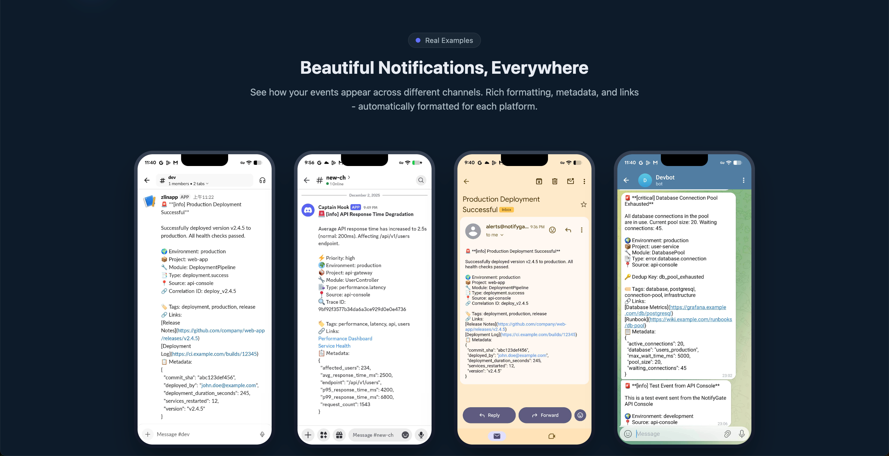 NotifyGate - Screenshot 5 showing product features and functionality