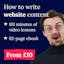 How to write website content