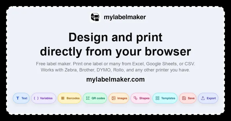 mylabelmaker screenshot 1