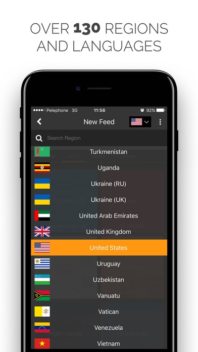 NewsTab on iOS gallery image
