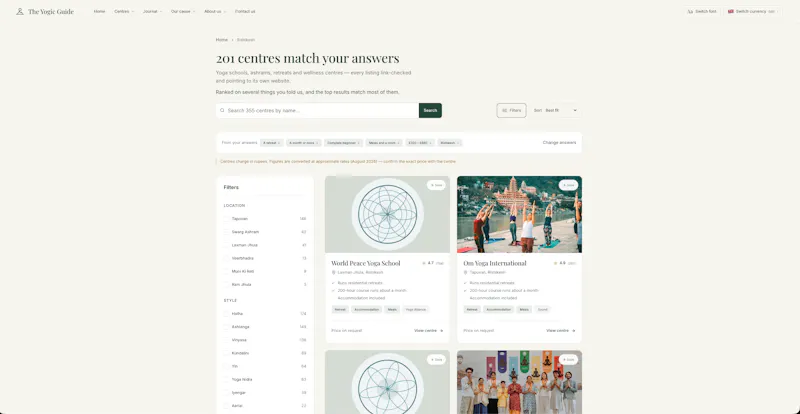 The Yogic Guide screenshot 3