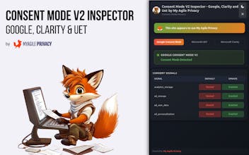 Consent Mode V2 Inspector free extension gallery image