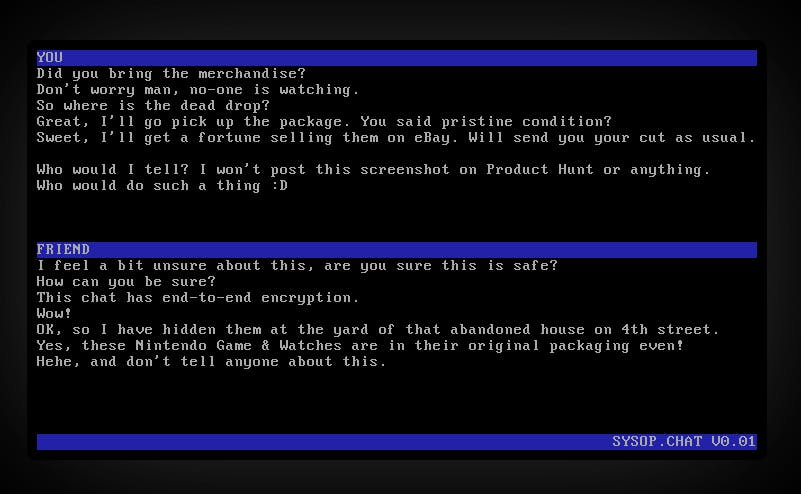 Sysop Chat media 3