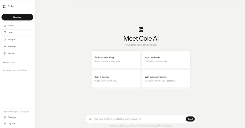 Cole screenshot 2