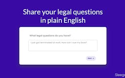 Sleegal - Lawyer search made simple media 2