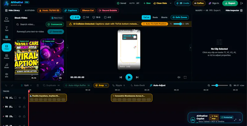 AiViralCut screenshot 1