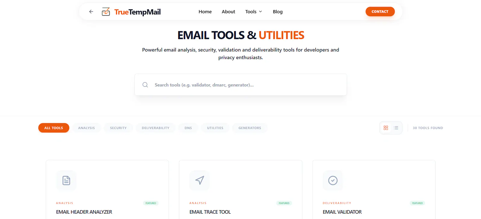TrueTempMail screenshot 2