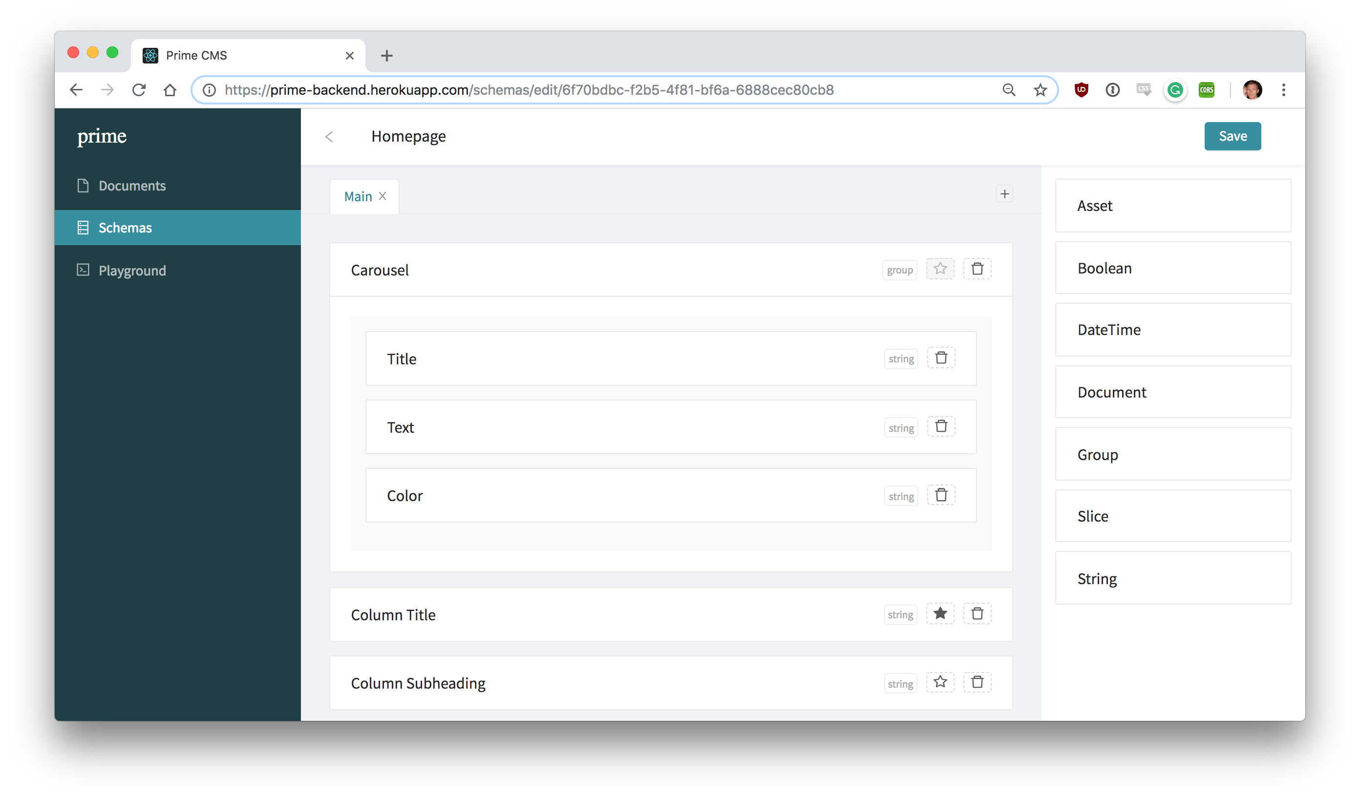 Prime CMS gallery image