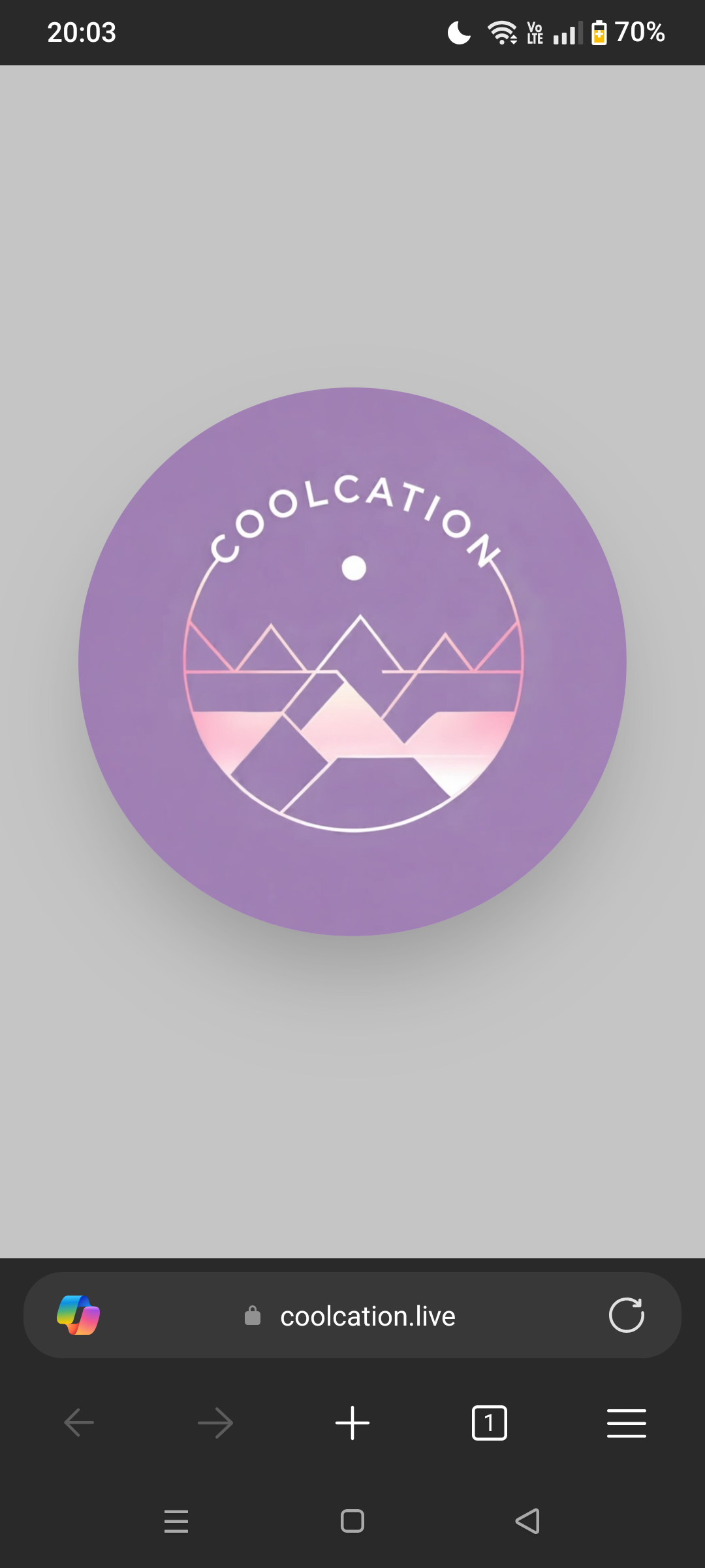 Coolcation - Screenshot 2 showing product features and functionality